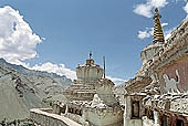 Ladakh - chrtens at Lamayuru gompa 